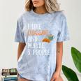 I Like Croissant And Maybe 3 People Baking Introvert Foodie Comfort Color Blast T-Shirt Ocean I Like Croissant And Maybe 3 People Baking Introvert Foodie Comfort Color Blast T-Shirt Ocean