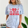 Cross Country Senior Night Senior 2025 Graduation Party 5 Comfort Color Blast T-Shirt Ocean