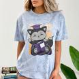 Cute Anime Fox Graduate Of A Class For Graduation Comfort Color Blast T-Shirt Ocean