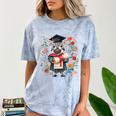 Cute Graduation Zebra Holding Diploma T Shirt Comfort Color Blast T-Shirt Ocean