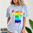 Dabbing Graduate 2018 Graduation Celebration Comfort Color Blast T-Shirt Ocean