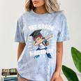Dabbing Graduation Boy 1st Grade Class Of 2021 Nailed It Comfort Color Blast T-Shirt Ocean