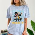 Dabbing Graduation Boy 5th Grade Nailed It Class Of 2025 Comfort Color Blast T-Shirt Ocean