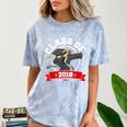 Dabbing Graduation Class Of 2018 Women Comfort Color Blast T-Shirt Ocean