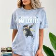 Dabbing Graduation Class Of 2025 Boy Kindergarten Nailed It Comfort Color Blast T-Shirt Ocean