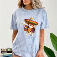 Dabbing Mexican Pizza Dance Food Lover Graduation Comfort Color Blast T-Shirt Ocean