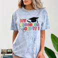My Daughter Did It Graduation Doctor Nurse Child Graduated Comfort Color Blast T-Shirt Ocean