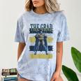 DC Comics Graduation Batman The Grad Power Stance Comfort Color Blast T-Shirt Ocean