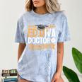 Doctor Of Education EdD Graduation ED Diva Comfort Color Blast T-Shirt Ocean