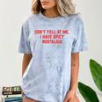 Don't Yell At Me I Have Spicy Nostalgia Comfort Color Blast T-Shirt Ocean