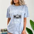 Elementary School Graduation Shirt Level Complete Gamer Comfort Color Blast T-Shirt Ocean