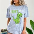 EMT Rex Paramedic Graduation Firefighter Comfort Color Blast T-Shirt Ocean