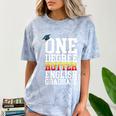 English Major Shirt Now Hotter By One Degree Graduation Comfort Color Blast T-Shirt Ocean