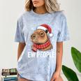 Ew People Capybara Christmas Introvert Holiday Humor Comfort Color Blast T-Shirt Ocean Ew People Capybara Christmas Introvert Holiday Humor Comfort Color Blast T-Shirt Ocean
