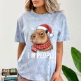 Ew People Capybara Christmas Introvert Holiday Humor Comfort Color Blast T-Shirt Ocean
