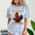 F-CAW-F I'm Reading Chicken Book Lover Introvert Meme Comfort Color Blast T-Shirt Ocean