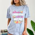 My Favorite Librarian Calls Me Mom Graduation Comfort Color Blast T-Shirt Ocean
