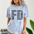 Fire Academy Graduation T-Shirt Firefighter Support Tee Comfort Color Blast T-Shirt Ocean