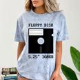 Floppy Disk Computer Nostalgia Fun PC Enthusiast History Comfort Color Blast T-Shirt Ocean