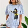 Flossing Graduation Class Of 2019 Women Comfort Color Blast T-Shirt Ocean