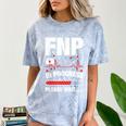 FNP In Progress Graduation Family Nurse Practitioner Comfort Color Blast T-Shirt Ocean