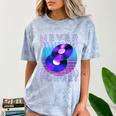 Never Forget Retro 80s 90s Nostalgia Comfort Color Blast T-Shirt Ocean