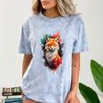 Fox For Fox Lovers Men Women Kids Introverts Comfort Color Blast T-Shirt Ocean