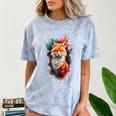 Fox For Fox Lovers Men Women Kids Introverts Comfort Color Blast T-Shirt Ocean
