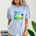 Frutiger Aero Fish Comfort Color Blast T-Shirt Ocean