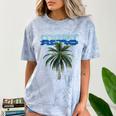 Frutiger Aero Palm Tree Y2k Aesthetic 2000s Trend Comfort Color Blast T-Shirt Ocean
