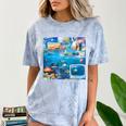 Frutiger Aero Retro Vibes Y2K Retro Grunge Comfort Color Blast T-Shirt Ocean
