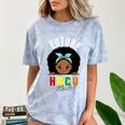 Future HBCU Grad Girl Graduation Historically College Comfort Color Blast T-Shirt Ocean
