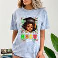 Future HBCU Grad Girl Kids Graduation HBCU College Comfort Color Blast T-Shirt Ocean