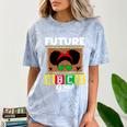 Future HBCU Grad HBCU Tomorrow Girl Graduation Kids Comfort Color Blast T-Shirt Ocean