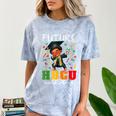 Future HBCU Grad History Boy Graduation HBCU Kids Comfort Color Blast T-Shirt Ocean