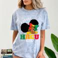 Future HBCU Grad History Girl Graduation HBCU Kids Comfort Color Blast T-Shirt Ocean