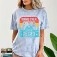 Game Over Class Of 2023 Shirt Students Graduation Comfort Color Blast T-Shirt Ocean