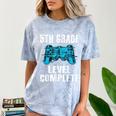 Gamer Graduation 5th Grade Level Complete Video Games Boys Comfort Color Blast T-Shirt Ocean