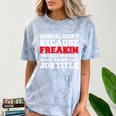 Genealogist Miracle Worker Genealogy Graduation Comfort Color Blast T-Shirt Ocean