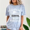 Goodbye Elementary School Graduation Hello Middle School Comfort Color Blast T-Shirt Ocean