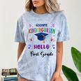 Goodbye Kindergarten Graduation Class 2025 1st Grade Kids Comfort Color Blast T-Shirt Ocean