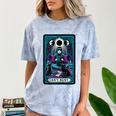 Gothic Girl Tarot Card Introverted Reader And Reading Comfort Color Blast T-Shirt Ocean Gothic Girl Tarot Card Introverted Reader And Reading Comfort Color Blast T-Shirt Ocean