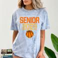 Graduate Senior Class 2023 Basketball Player Graduation Grad Comfort Color Blast T-Shirt Ocean