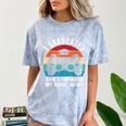 I Graduated Can I Unpause My Game Now Retro Graduation Comfort Color Blast T-Shirt Ocean