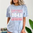 Graduating Class Of 2042 First Day Of School 2042 Graduation Comfort Color Blast T-Shirt Ocean
