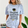 Graduation 2025 Degree Unlocked Adulting Still Loading Comfort Color Blast T-Shirt Ocean