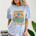 Graduation 2nd Grade Monster Truck Boys I Crushed Grad Comfort Color Blast T-Shirt Ocean