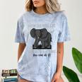 Graduation Apparel How To Eat Elephant One Bite At A Time Comfort Color Blast T-Shirt Ocean