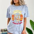 Graduation Day 2024 Graduate For School Degree College Cat Men Women Comfort Color Blast T-Shirt Ocean