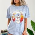 Graduation Day 2025 Graduate Class School Degree College Dog Comfort Color Blast T-Shirt Ocean
